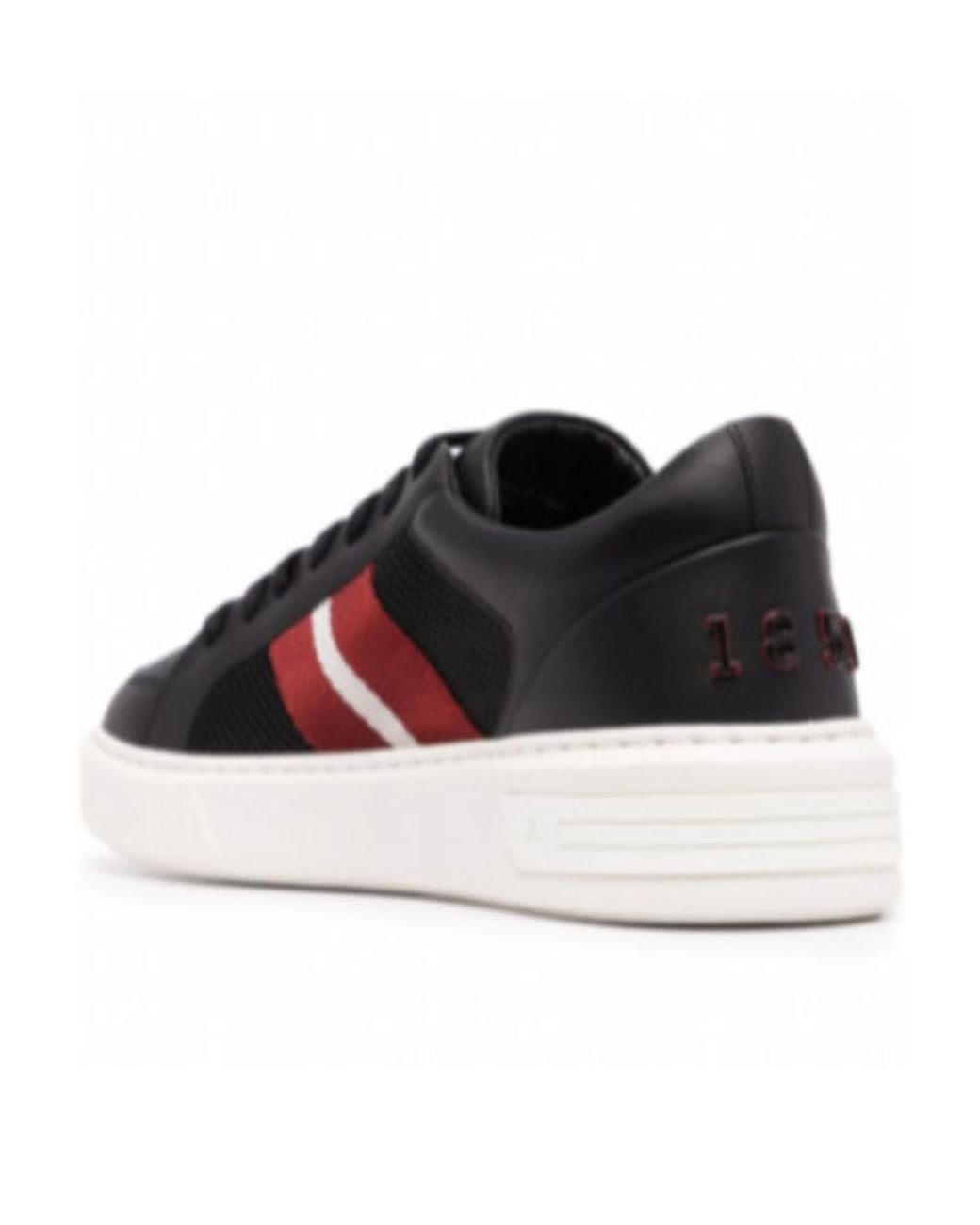 Bally Black Signature Stripe Sneakers for men