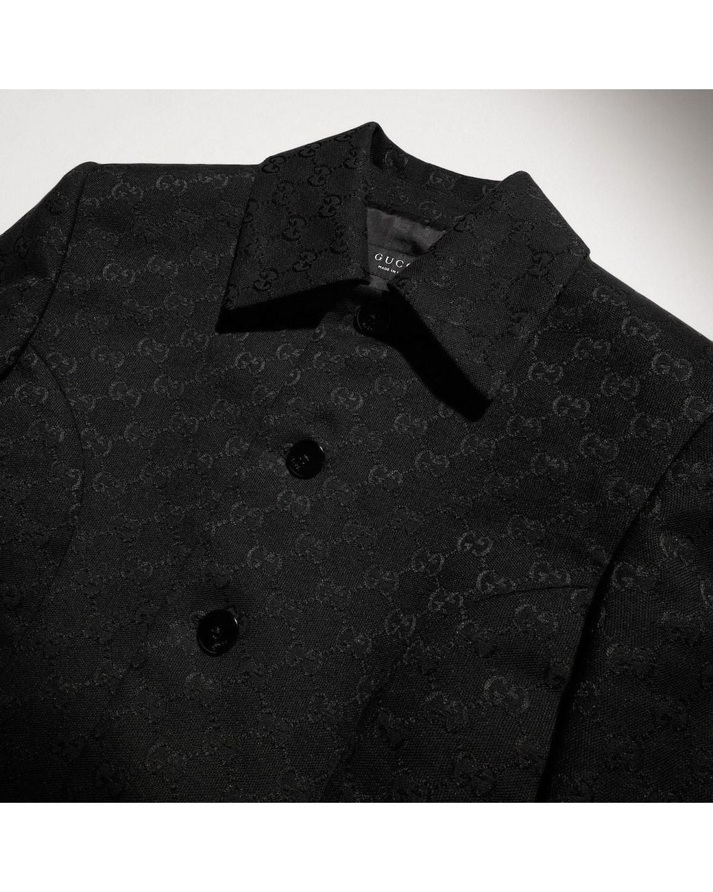 Gucci Black Gg Jacket