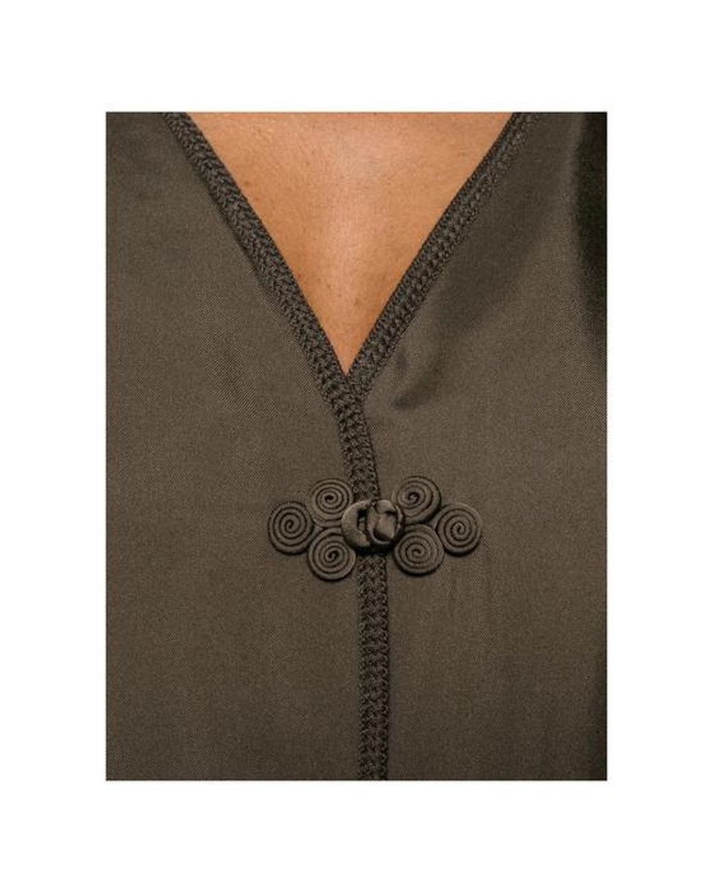 Rohe Gray Pankou Closure Dress