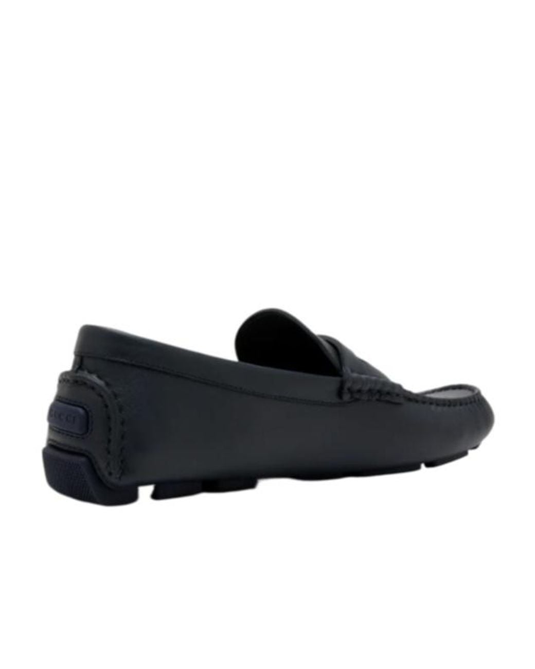Gucci Blue Web Detailed Slip-On Drivers for men