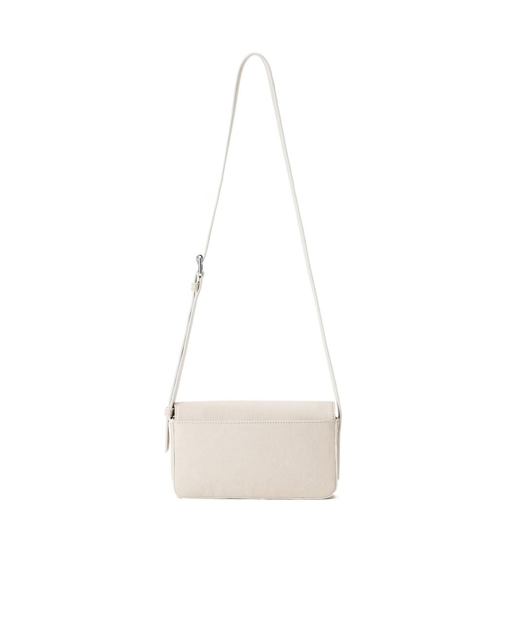 Alexander Wang White Embossed Leather Belt Bag