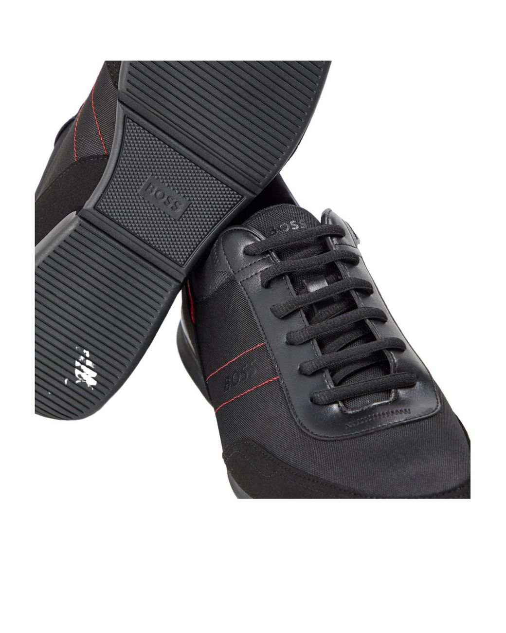 Boss Black Solid Trainers for men