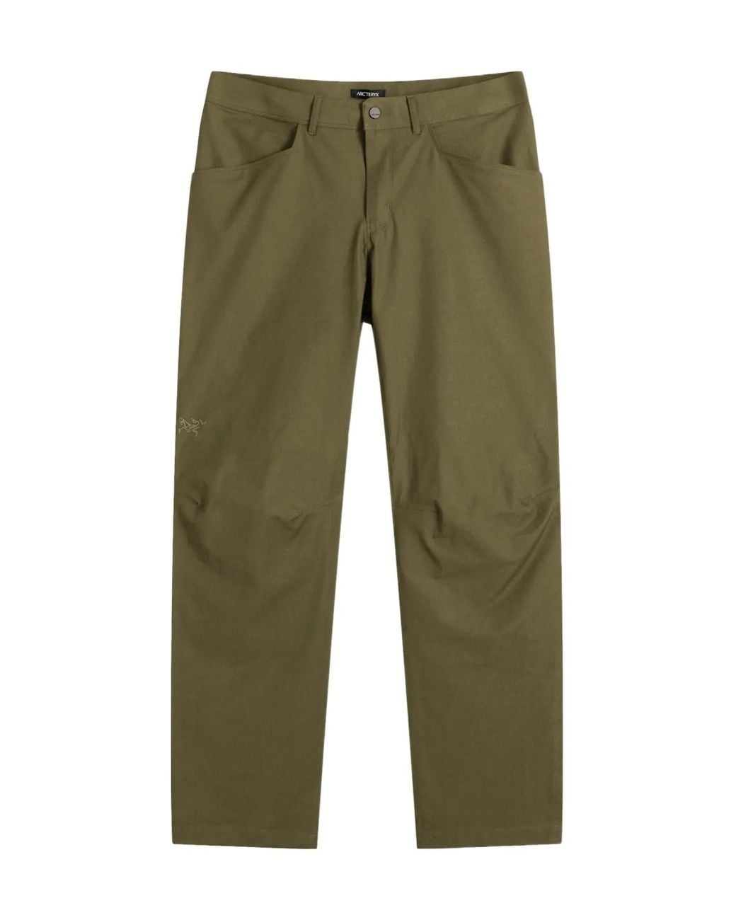 Arc'teryx Green Kragg Cotton Trousers for men