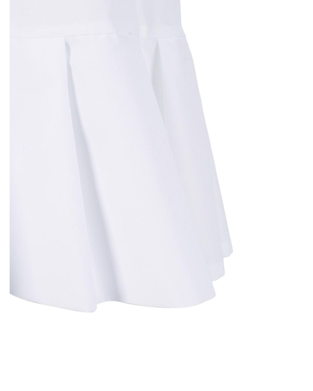 Max Mara White Cotton Brava Blouse