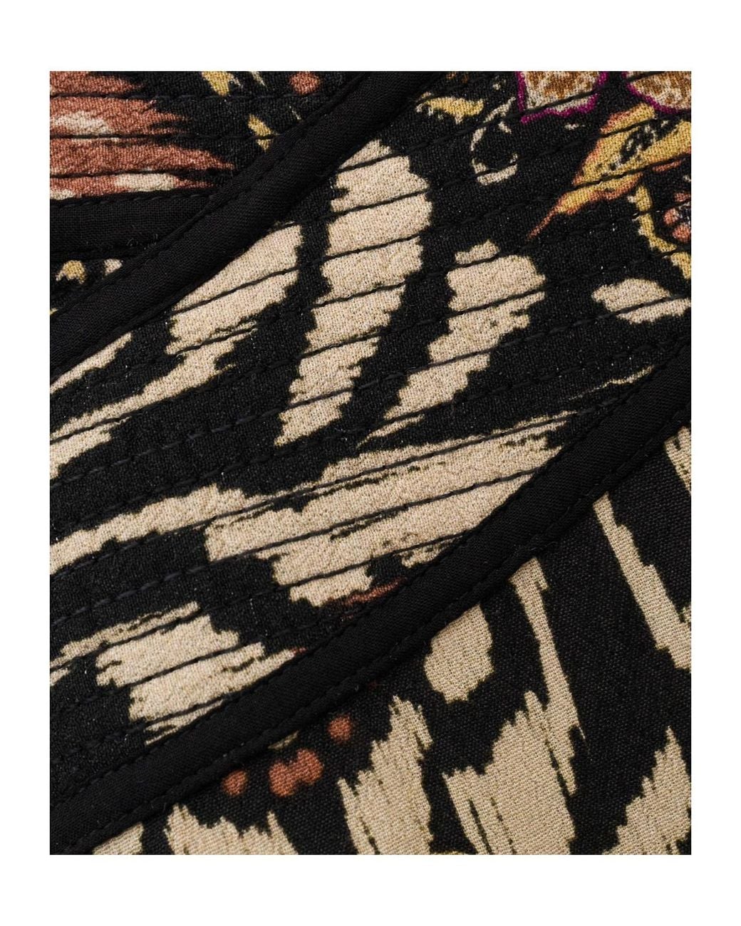 Ba&sh Multicolor Zaim Straight Skirt