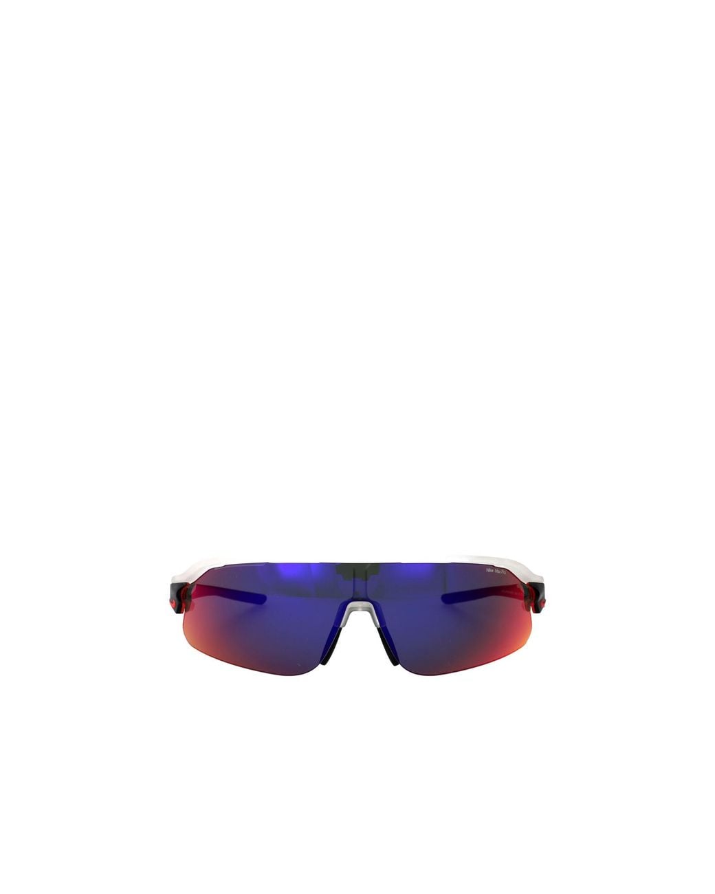 Nike Blue Flyfree Shield Pilot Frame Sunglasses for men