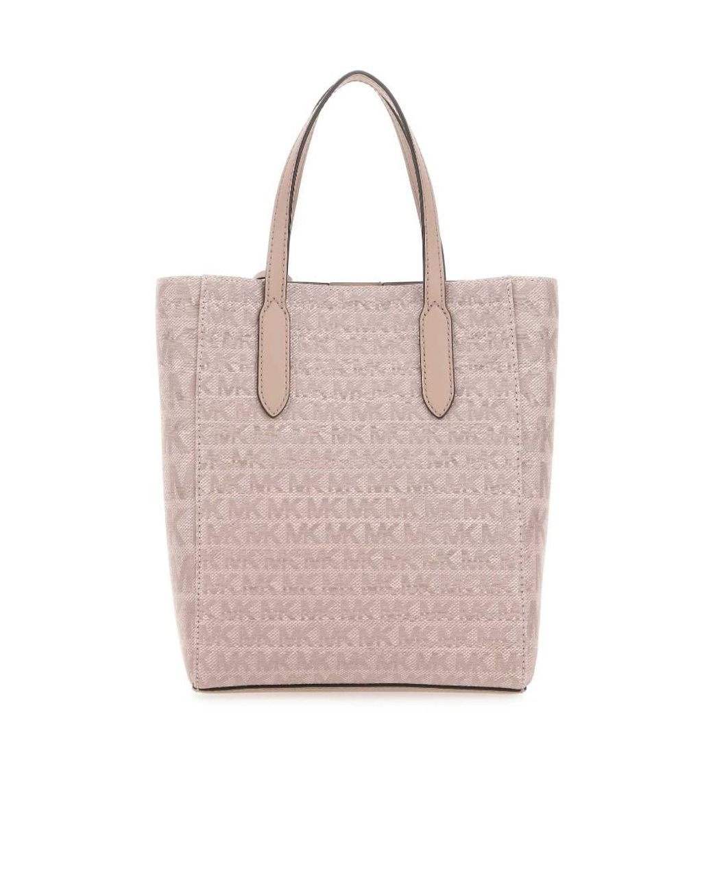 MICHAEL Michael Kors Pink Monogram Patterned Top Handle Bag