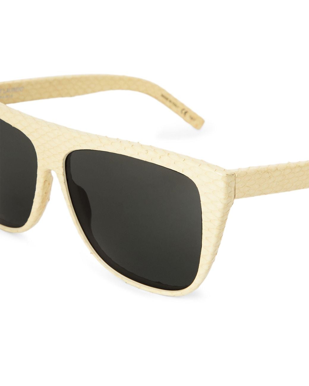 Saint Laurent Metallic Shangliang Square Sunglasses for men