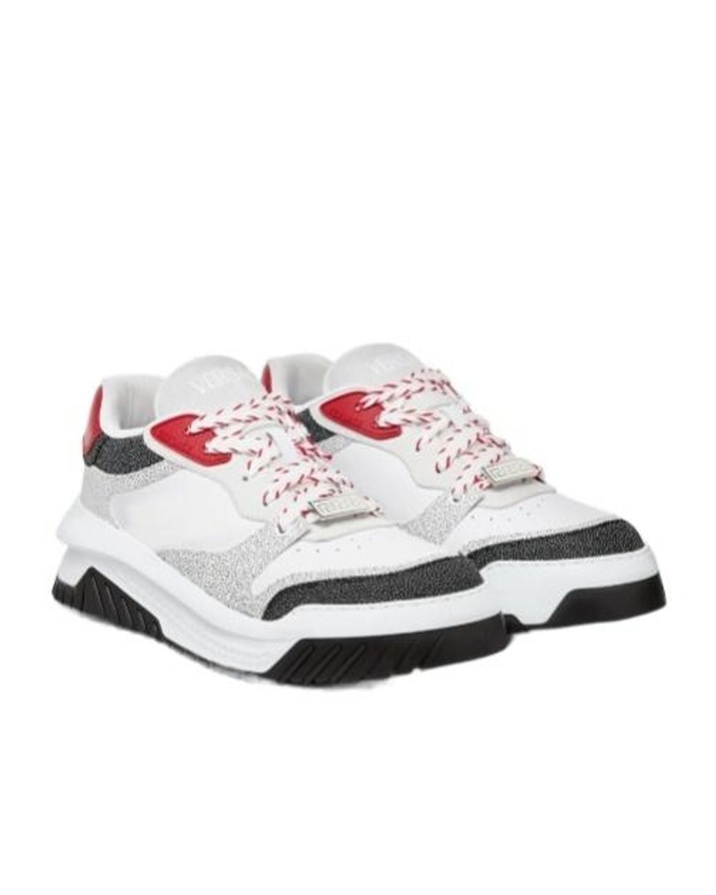 Versace White Odyssey Sneakers for men