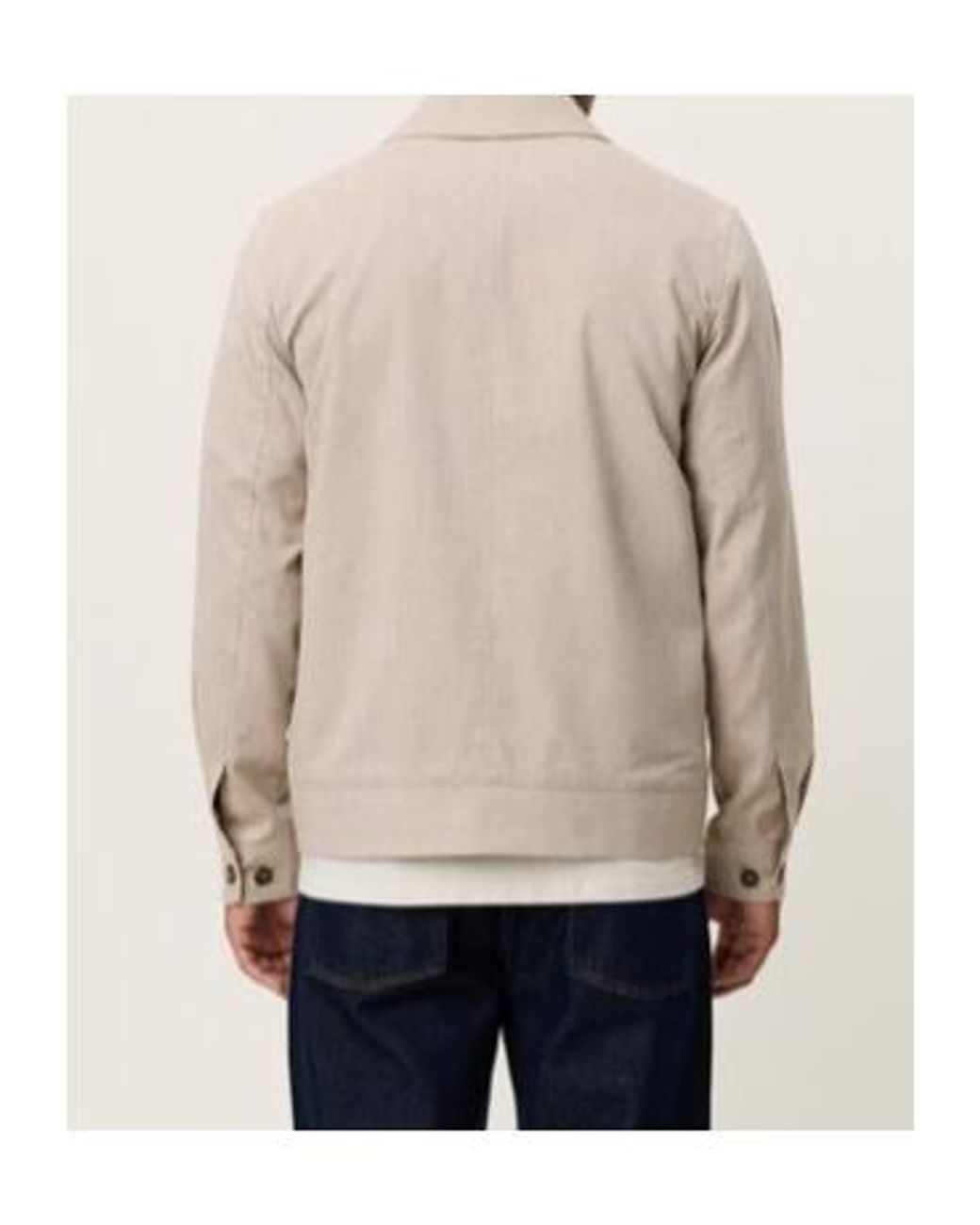 Les Deux Natural Long Sleeve Jacket for men