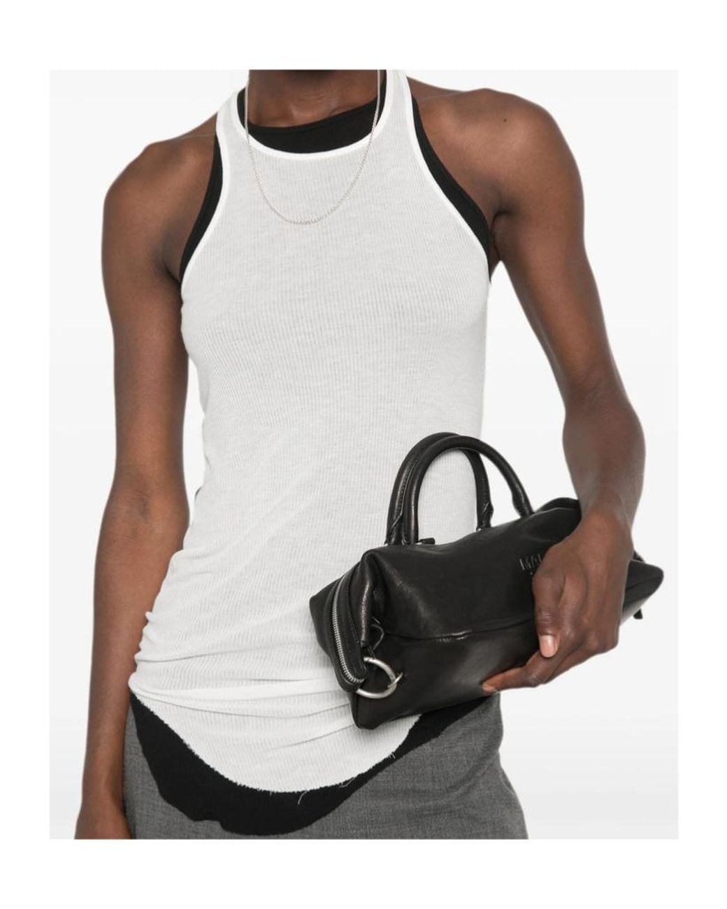 MARGE SHERWOOD Black Dumpling Ew Shoulder Bag