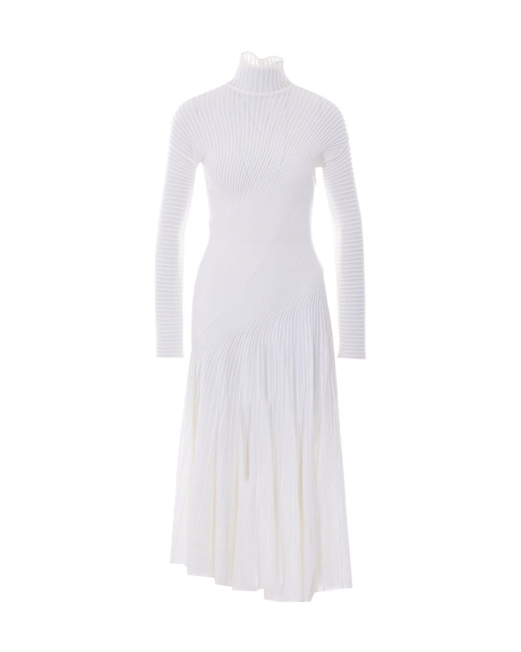 Alaïa White Alaïa Twisted Dress