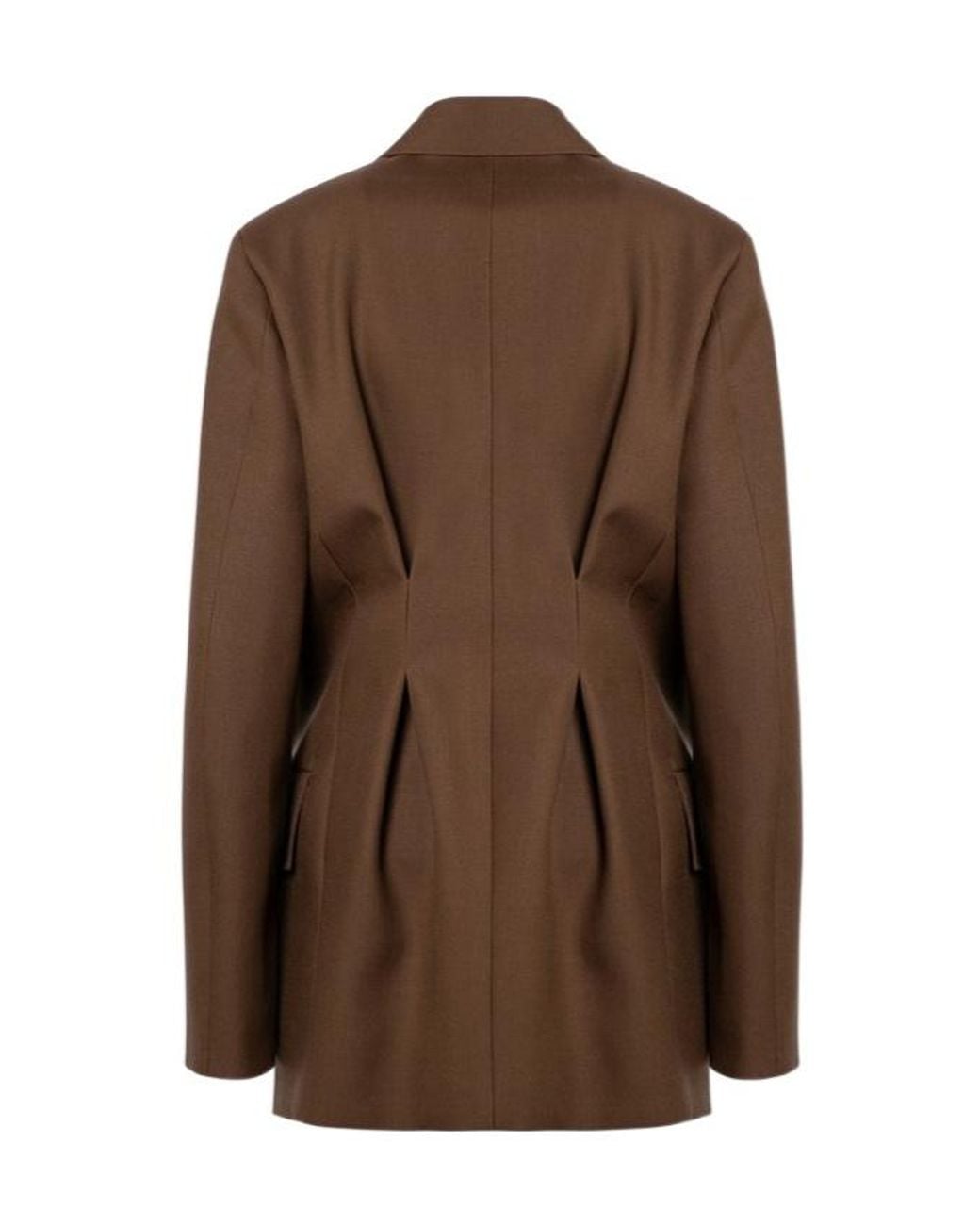 Jil Sander Brown Wool Blazer