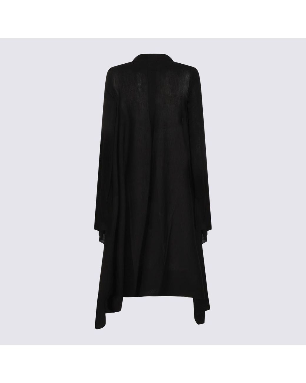 Rick Owens Black Long Wrap