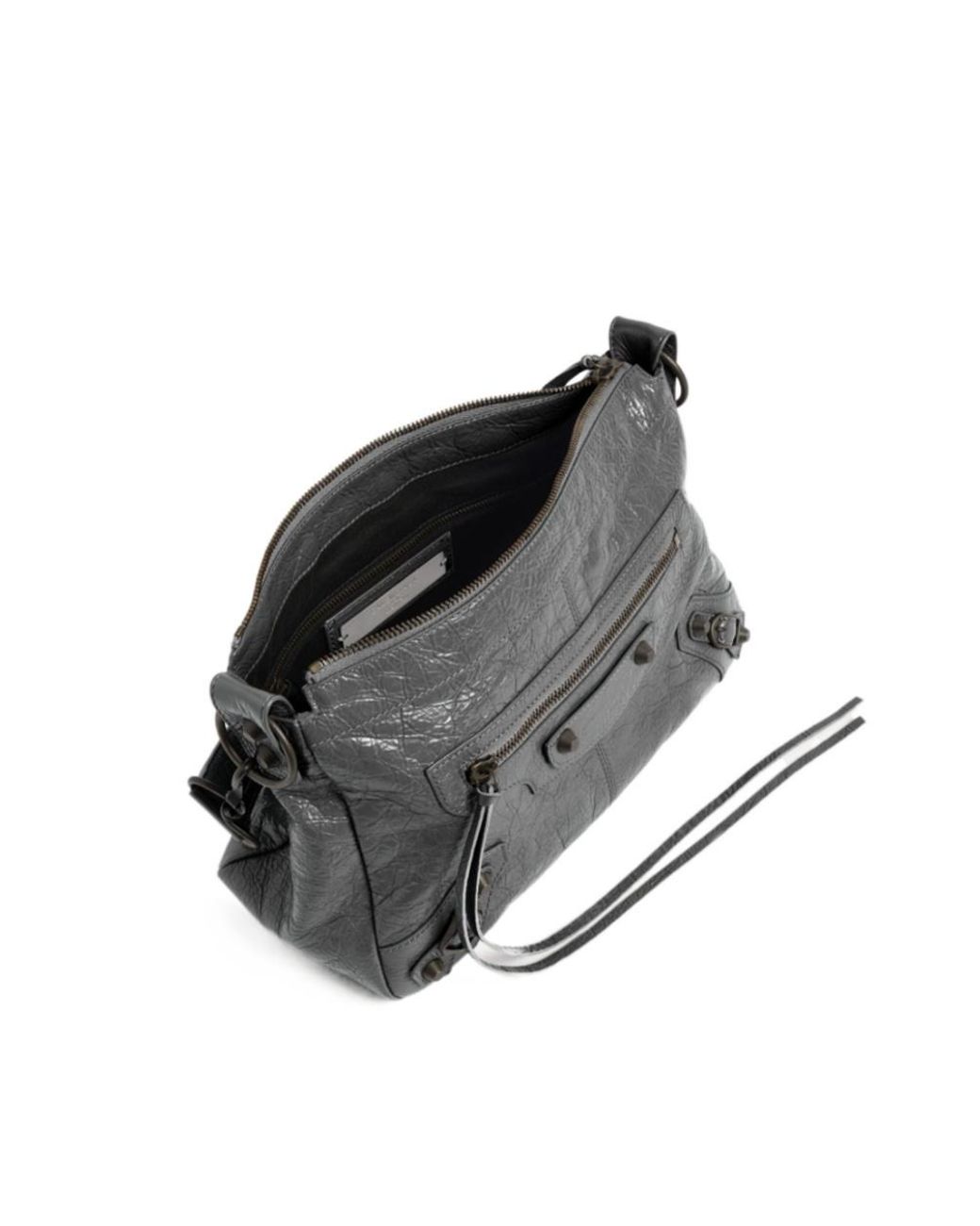 Balenciaga Gray Le City Small Shoulder Bag for men