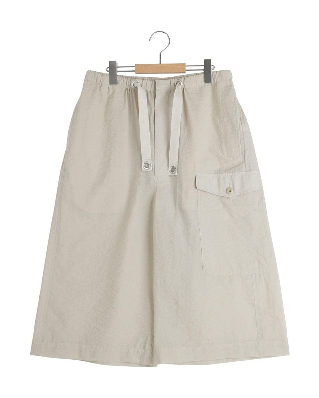 Lemaire Natural Cargo Easy Shorts for men