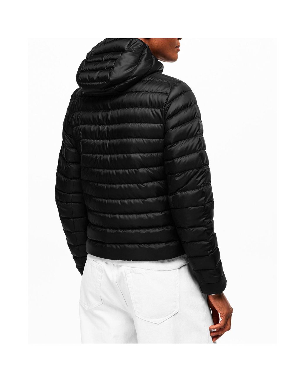 Canada Goose Black Aethera Short Puffer Jacket