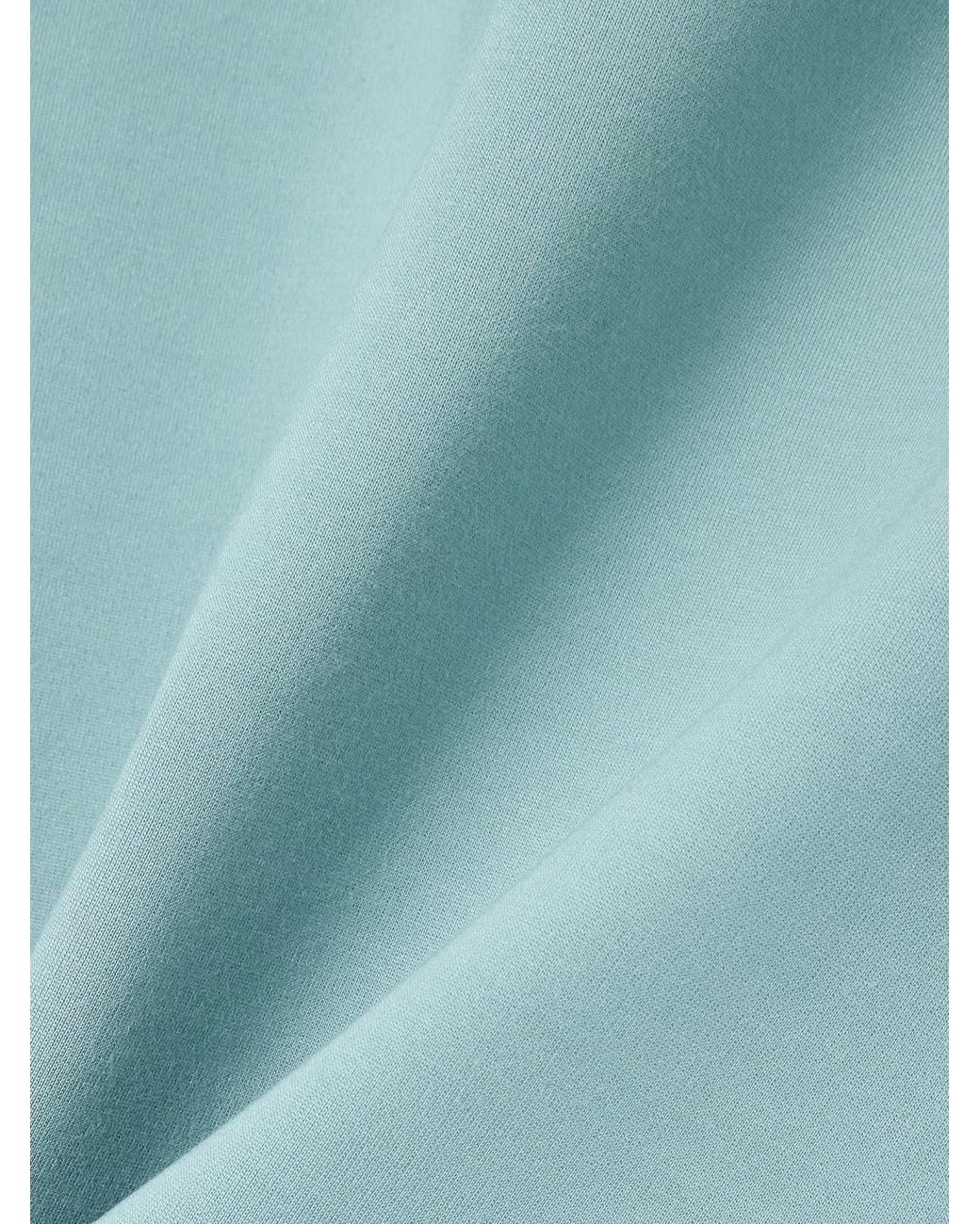 Staud Blue Stretch-Jersey T-Shirt