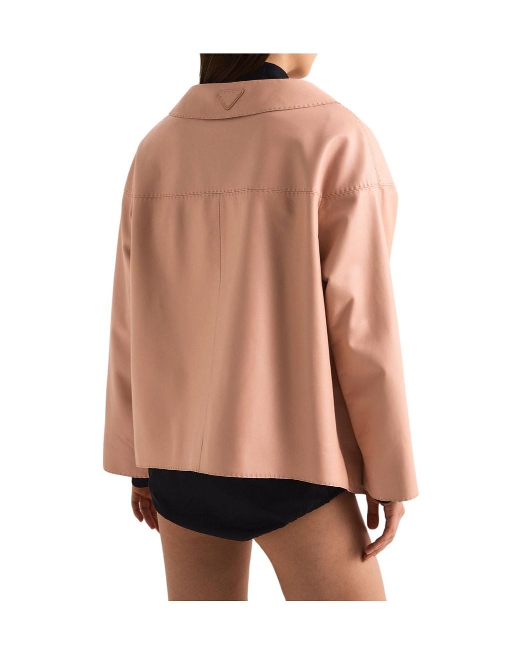 Prada Pink Leather Jacket