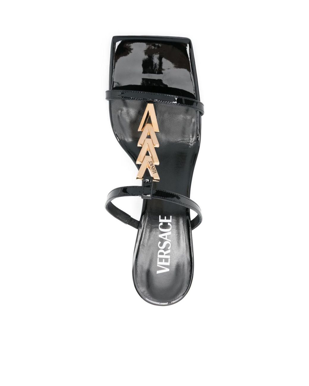 Versace Black Sandals