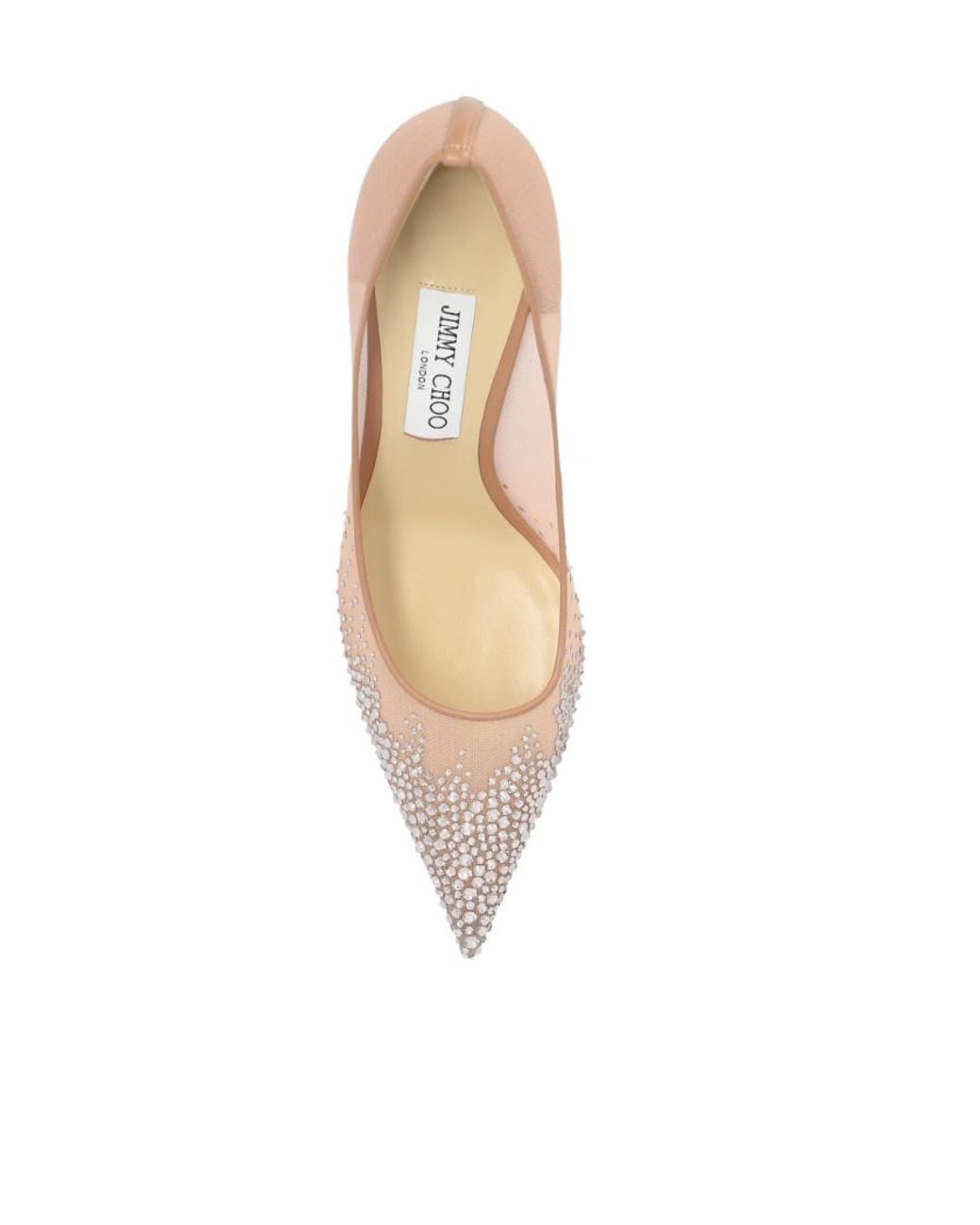 Jimmy Choo Pink Love 85 Pointed-Toe Pumps