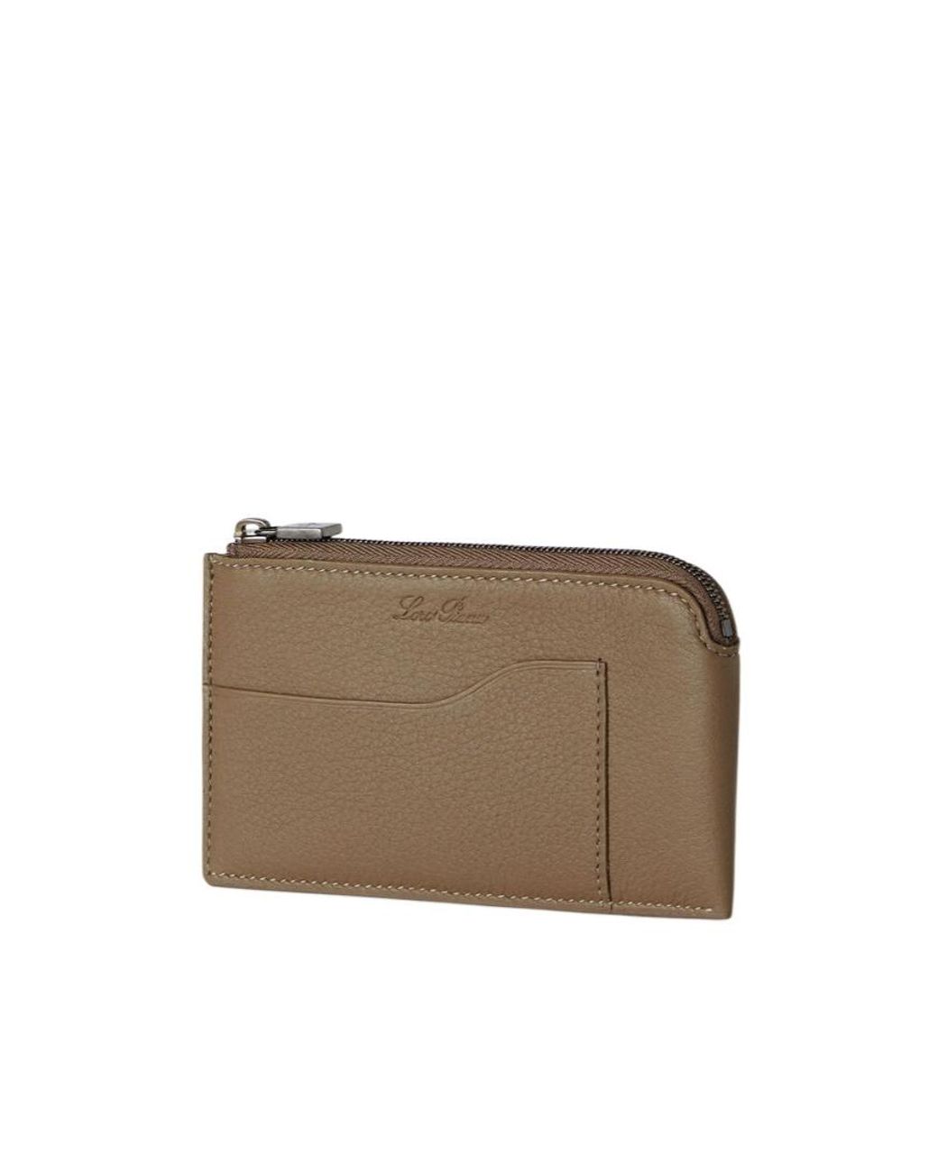 Loro Piana Brown Extra Zipper Clip for men