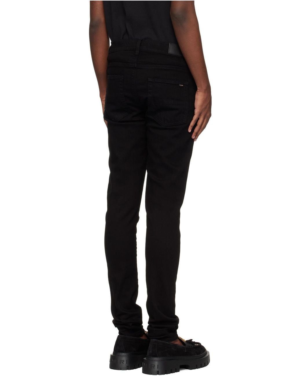 Amiri Blue Belt-Loop Jeans for men