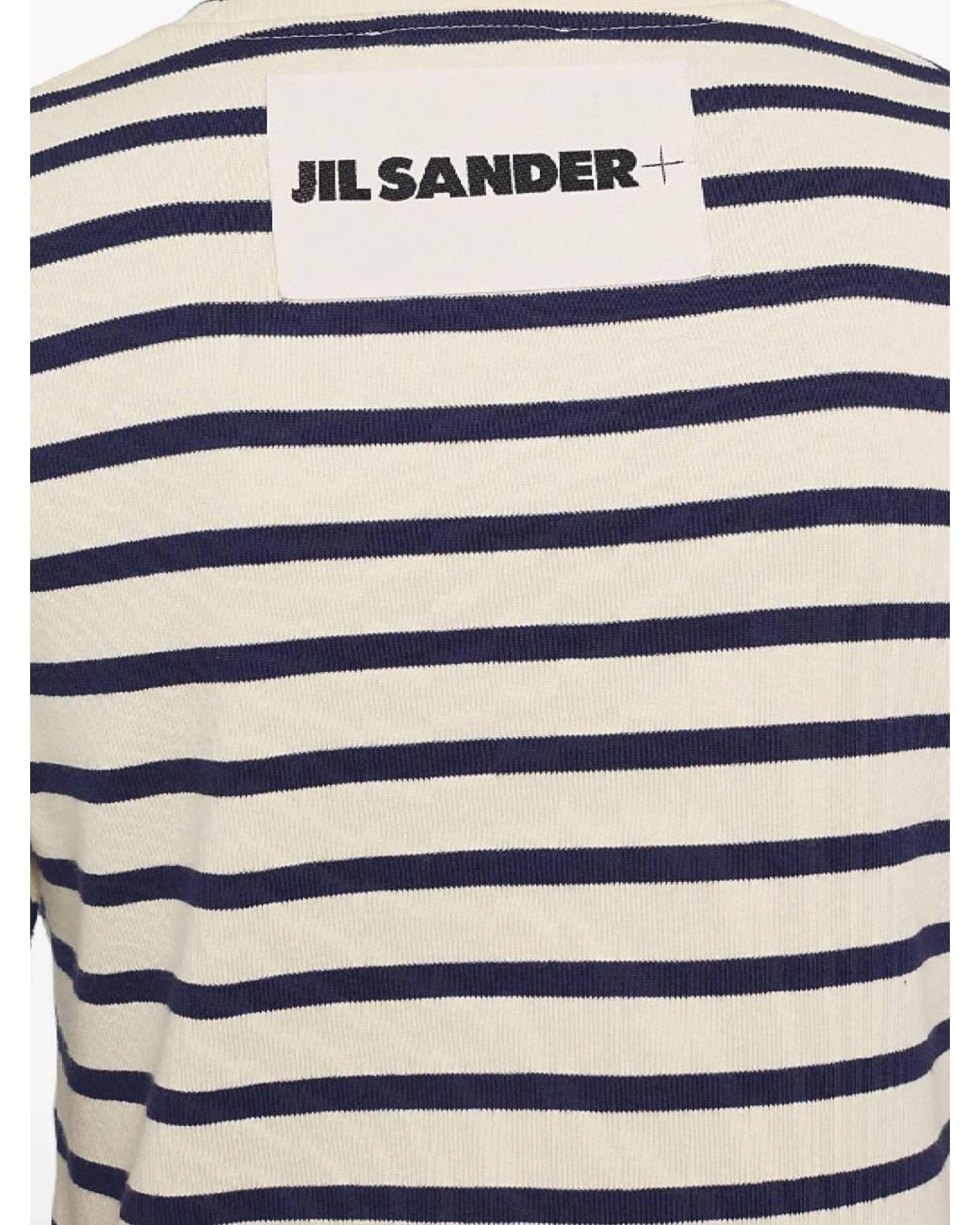 Jil Sander Multicolor Striped Jersey T-Shirt