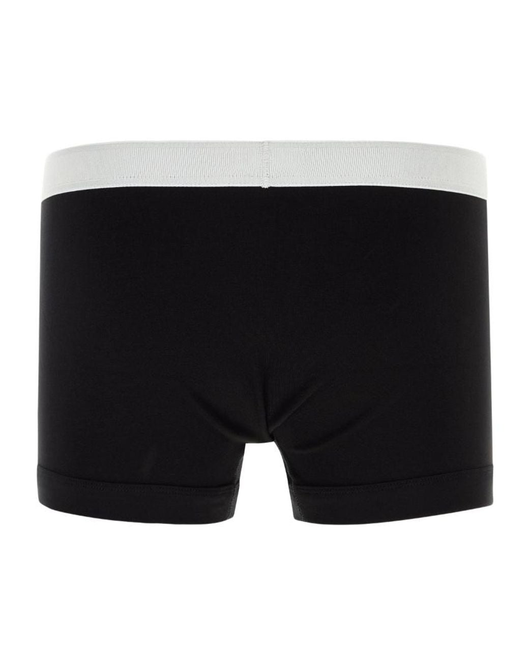 Tom Ford Black Logo Waistband 2-Pack Boxer Briefs for men