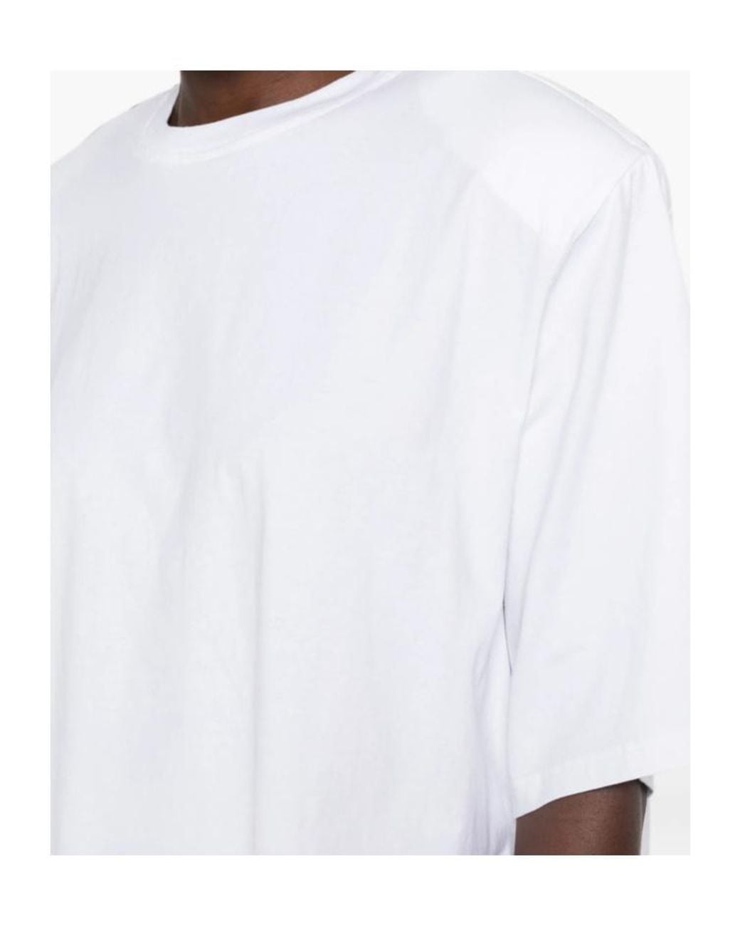 Frankie Shop White Crew-Neck T-Shirt