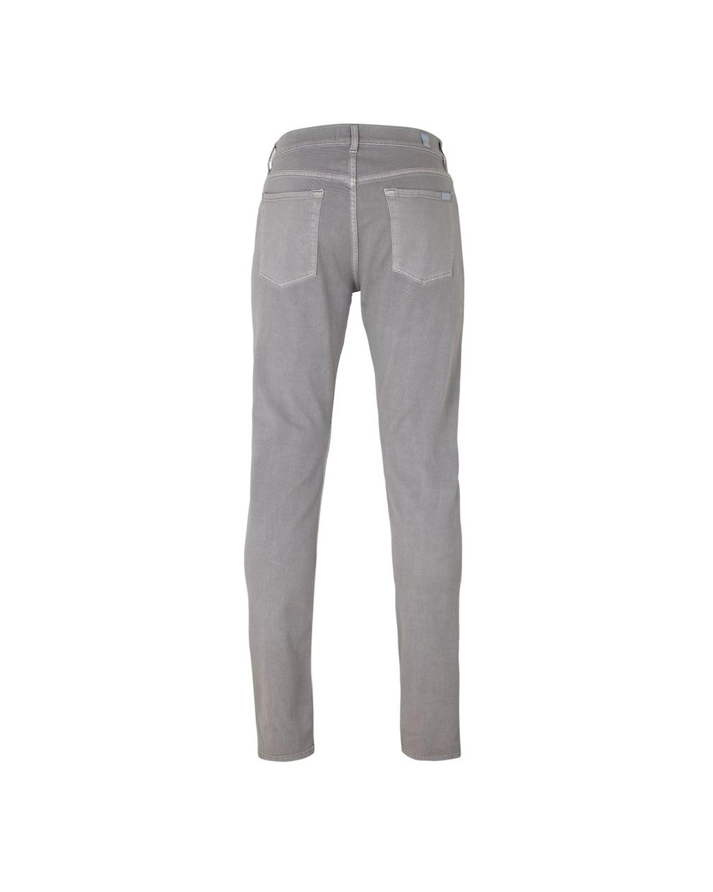 7 For All Mankind Gray 7Fam The Straight Sn62 for men