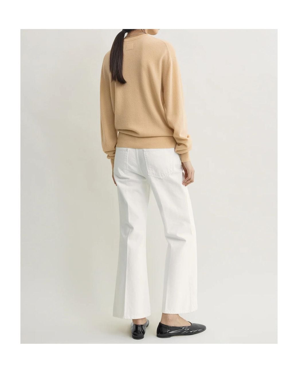 Totême Natural Long Sleeve Sweater