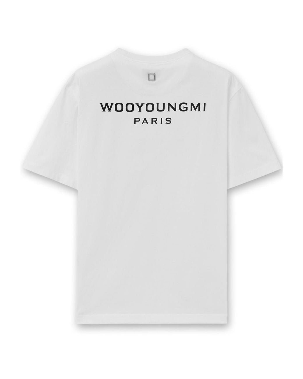 Wooyoungmi White Logo-Print T-Shirt for men