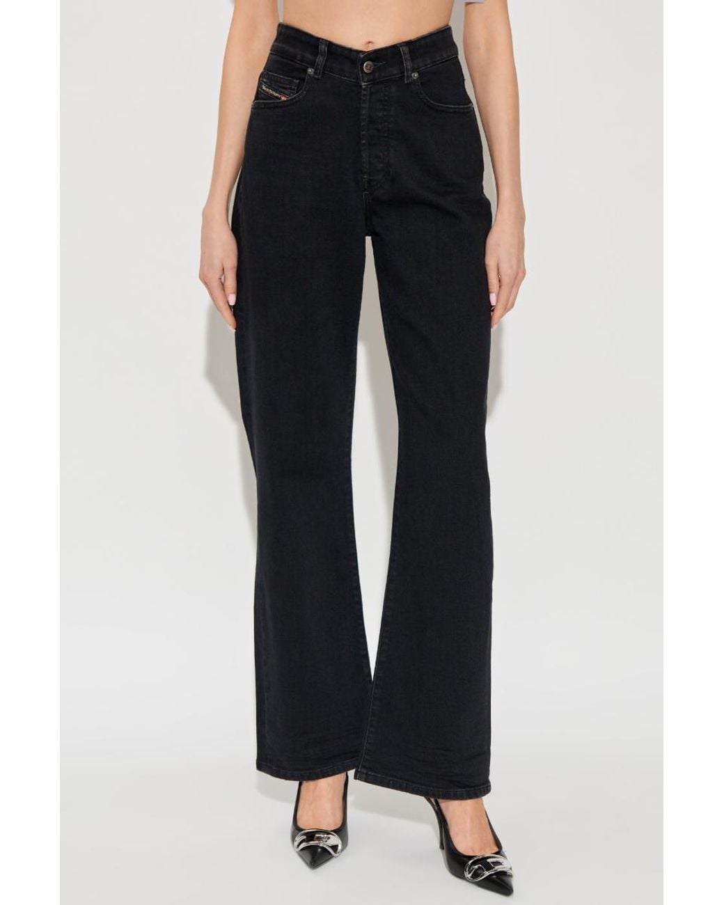 DIESEL Black 1971-D-Sent Straight Leg Jeans