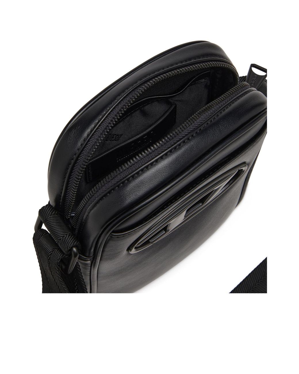 DIESEL Black Messenger Bags for men