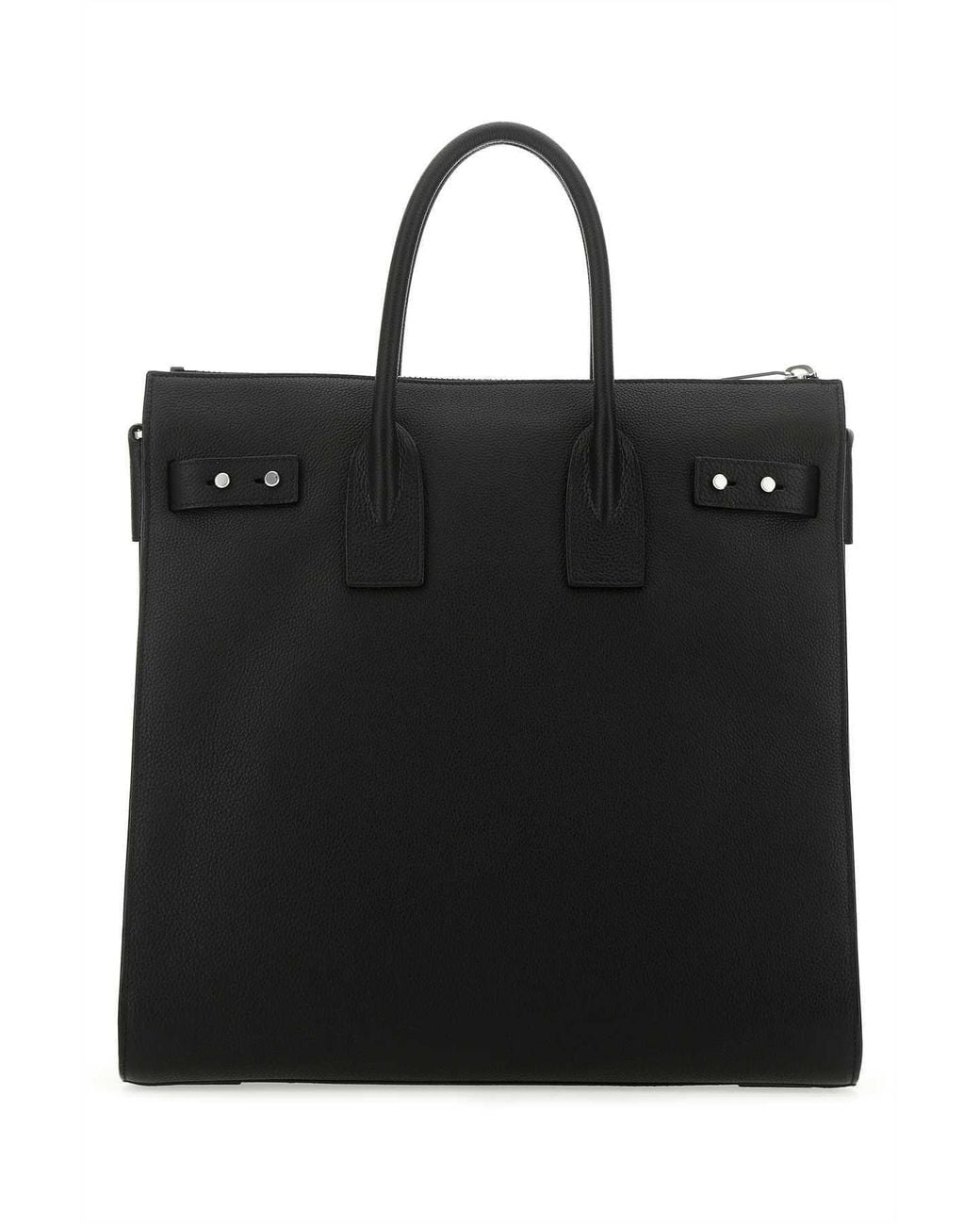 Saint Laurent Black Sac De Jour North/South Tote Bag for men