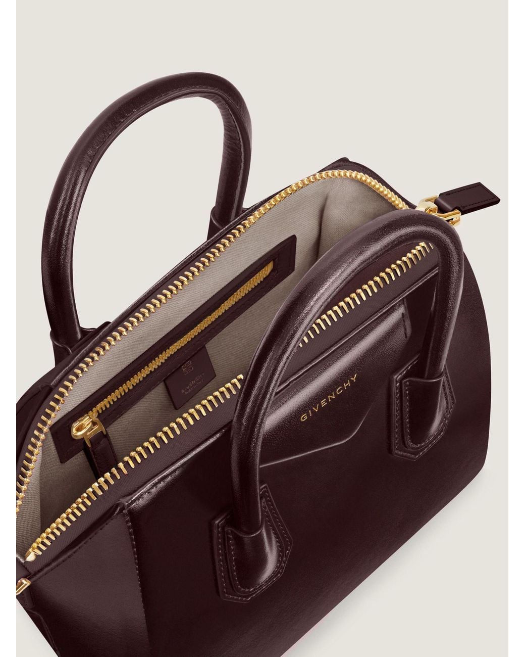 Givenchy Purple Antigona Small Top Handle Bag
