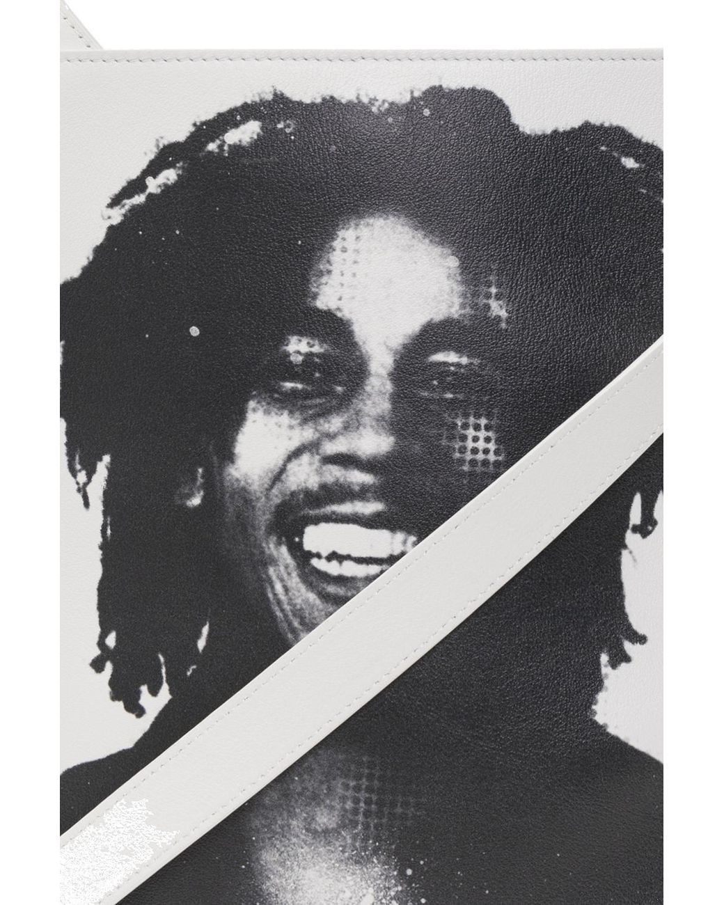 DSquared² Black Bob Marley Printed Shoulder Bag for men