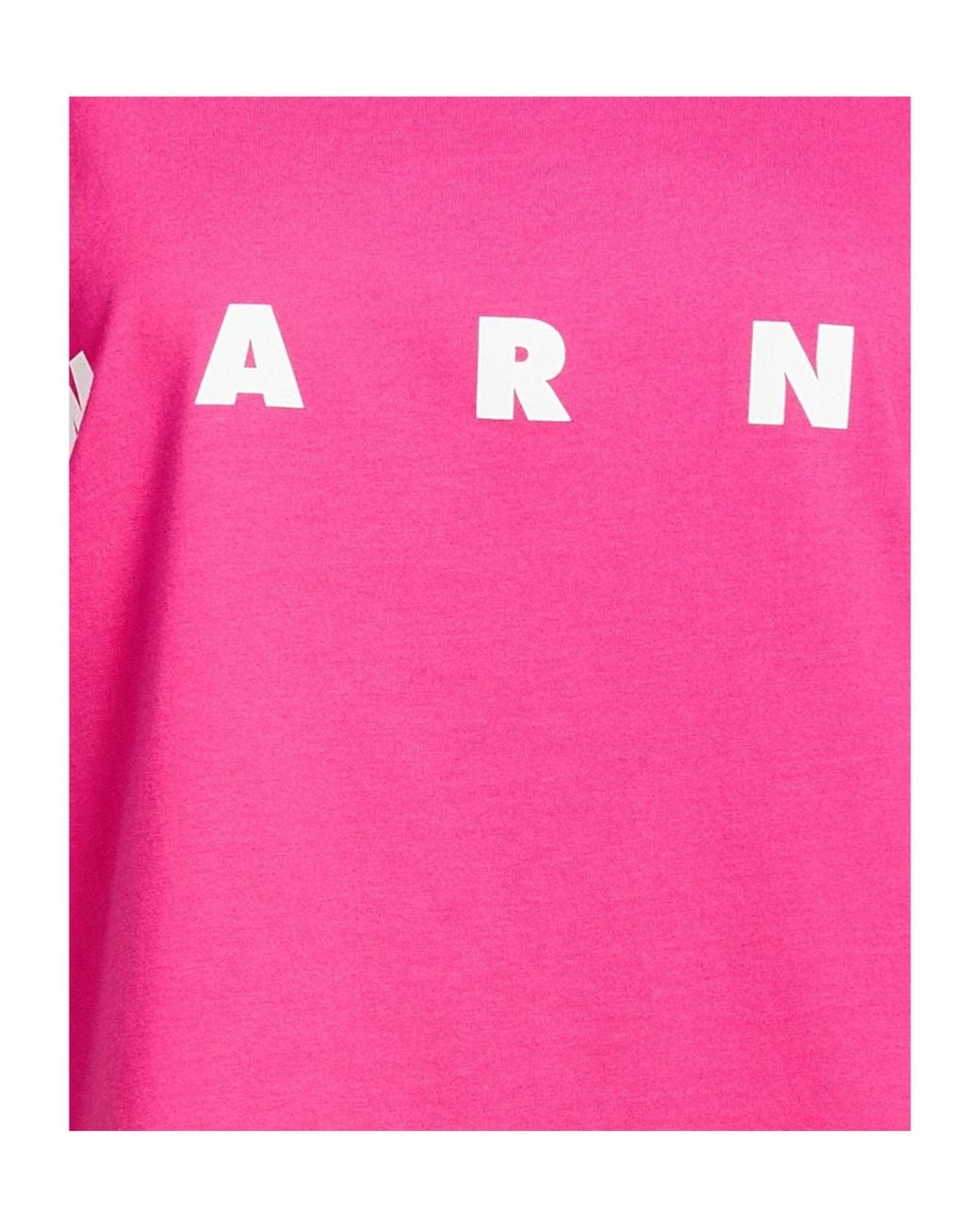 Marni Pink Crew-Neck Short-Sleeve T-Shirt