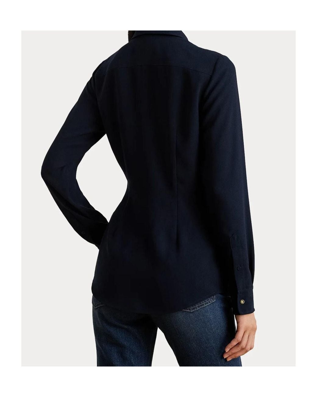 Ralph Lauren Blue Tie Shirt