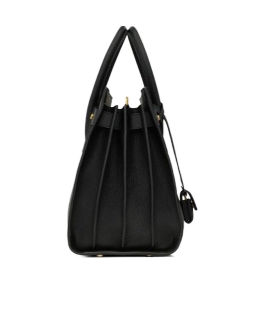 Saint Laurent Black Sac De Jour Small Tote Bag