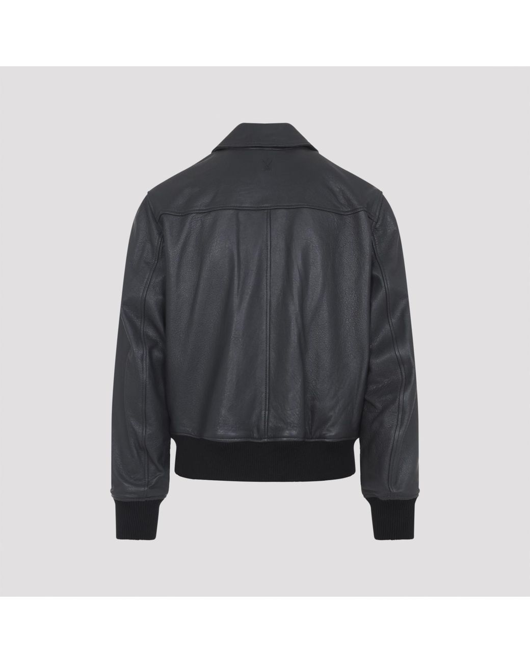 AMI Gray Zipped Jacket for men