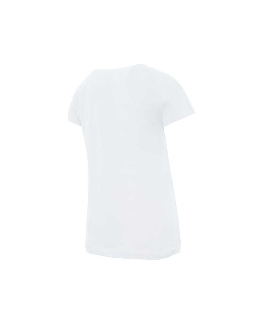 Moschino White Logo Printed T-Shirt