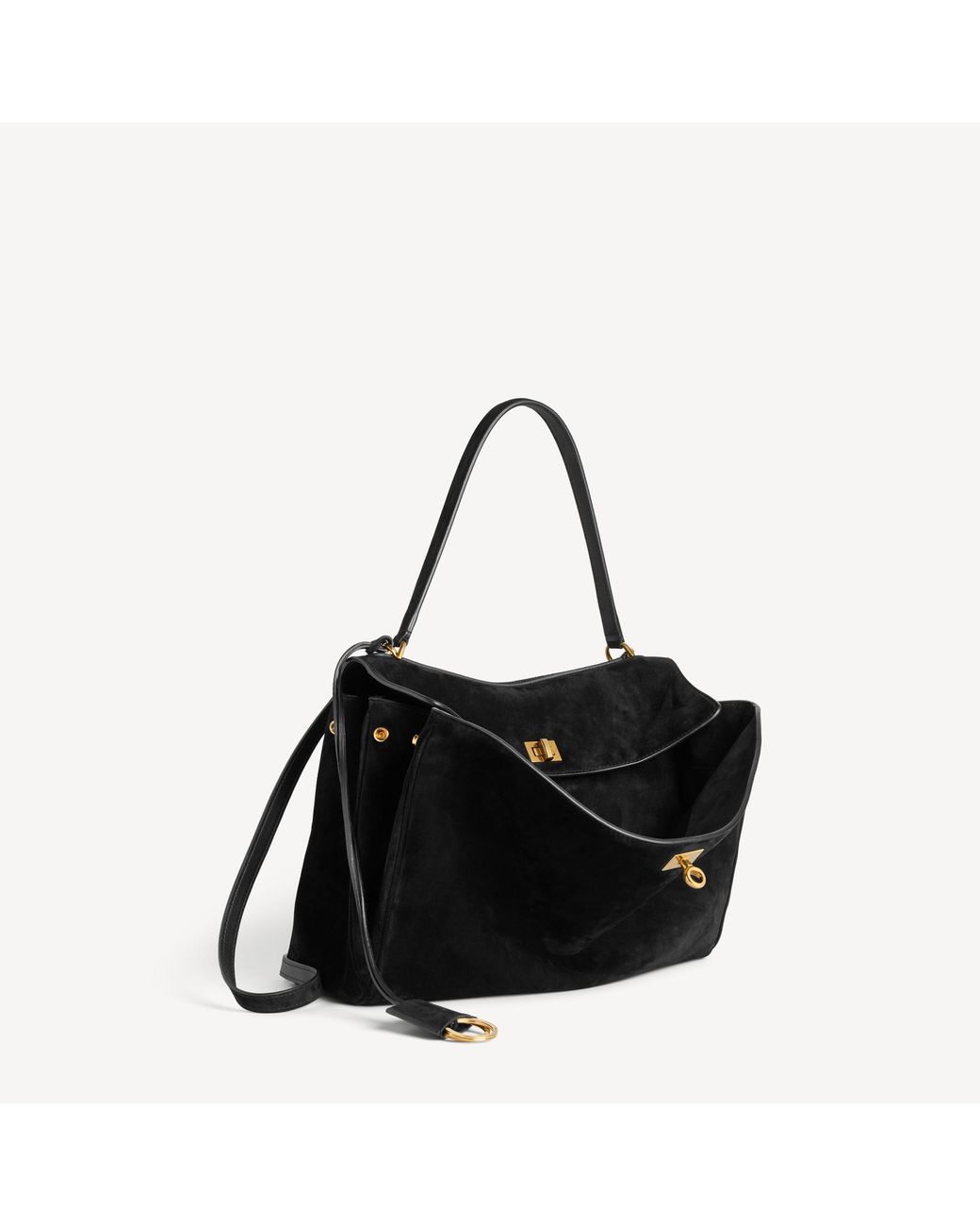 Balenciaga Black Rodeo Medium Handbag