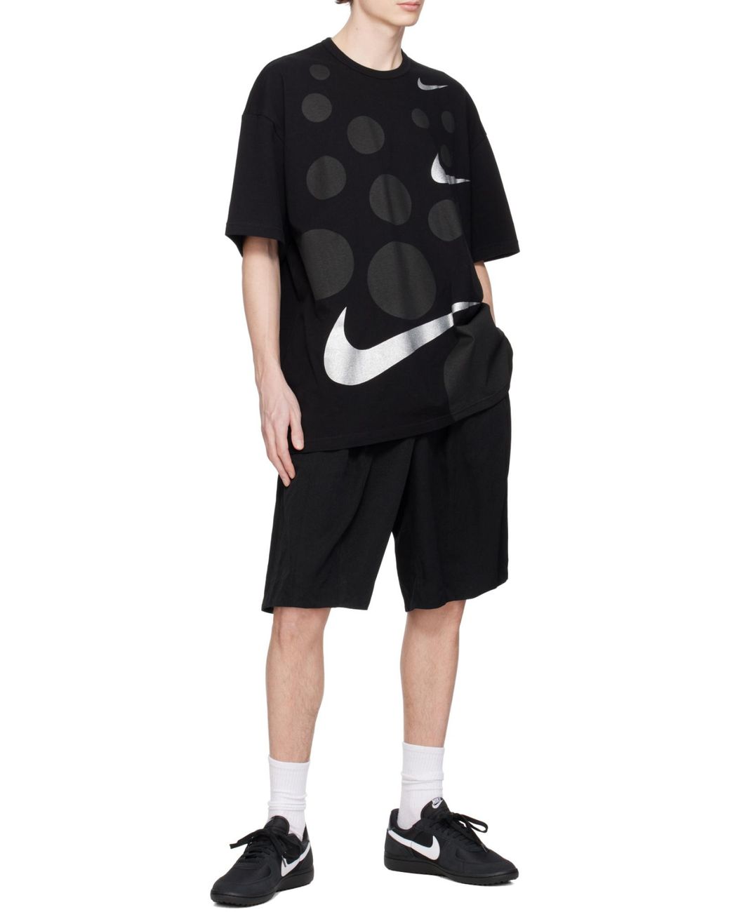 Comme des Garçons Black Tailored Shorts for men