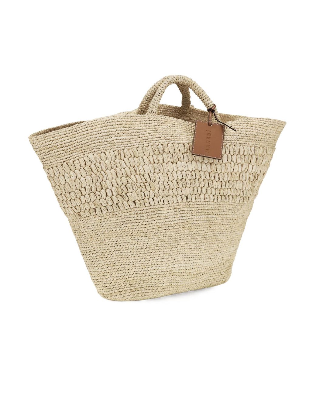 Manebí Natural Manebí Fiji Woven Tote Bag