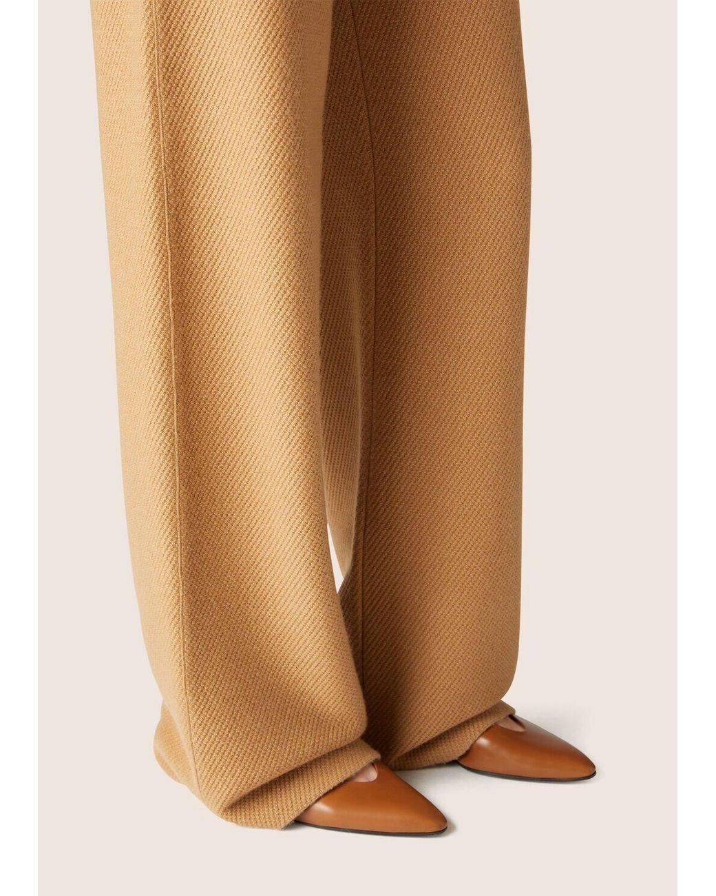 Loro Piana Natural Side Bag Casual Pants