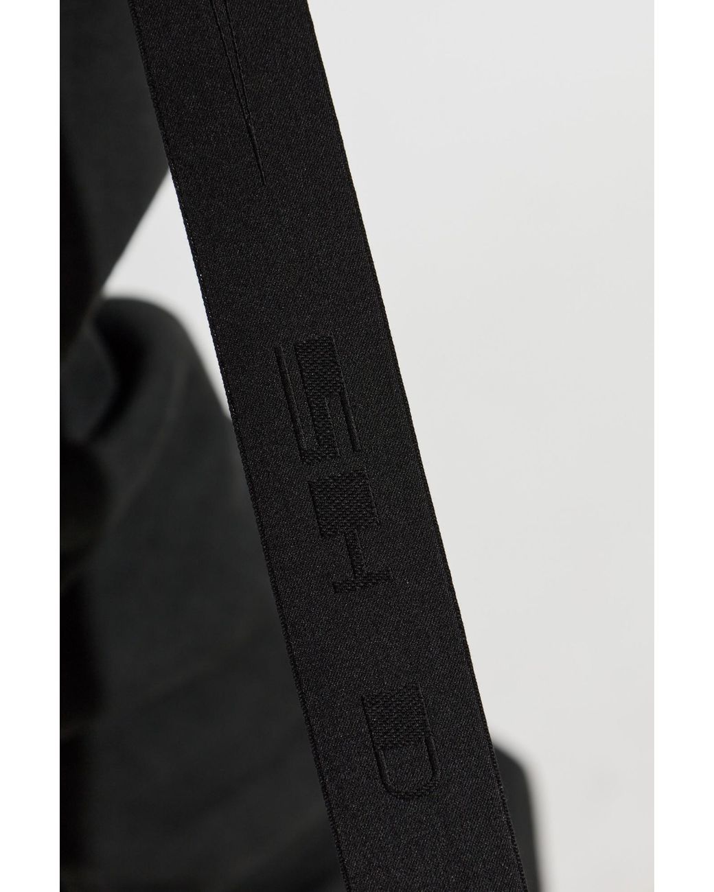 Rick Owens Black Oversized T-Shirt for men
