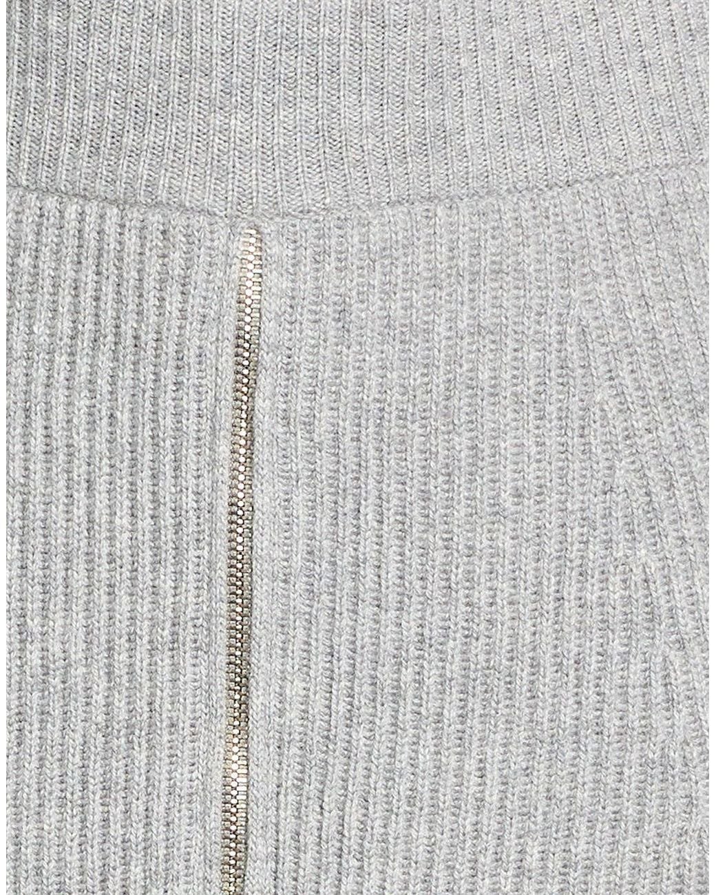 Sportmax Gray Mini Skirts