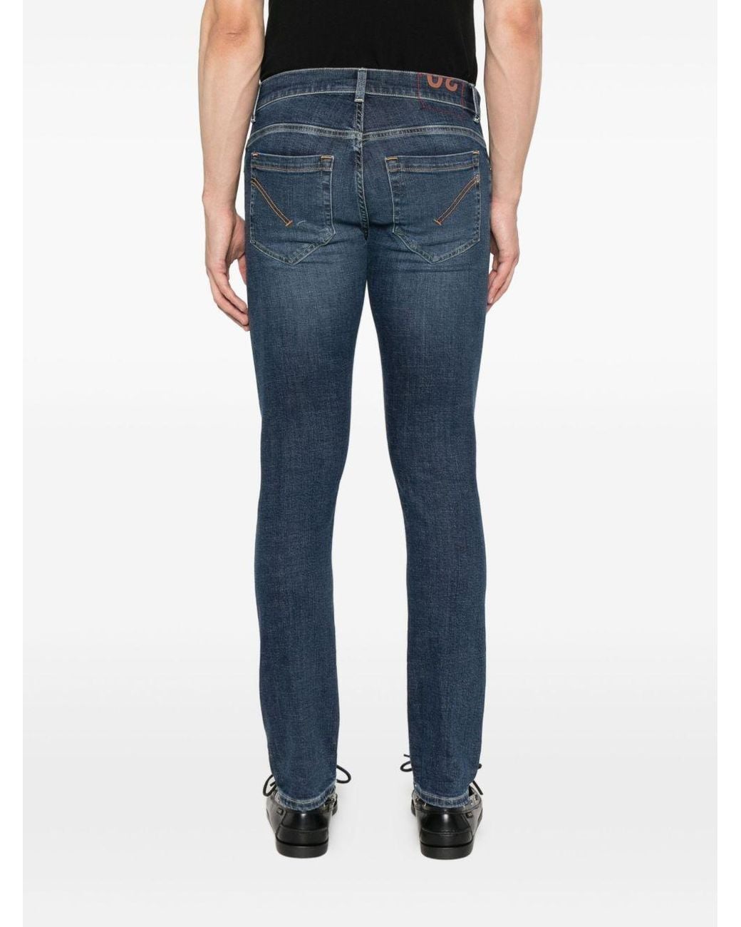 Dondup Blue Five-Pocket Jeans for men